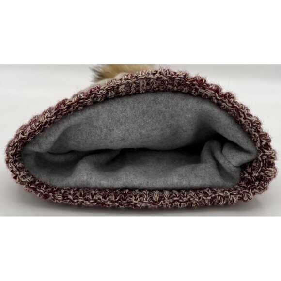 NCAA Minnesota Golden Gophers Goldy Mascot Pom Pom Knit Beanie Winter Hat Zephyr - Picture 7 of 7